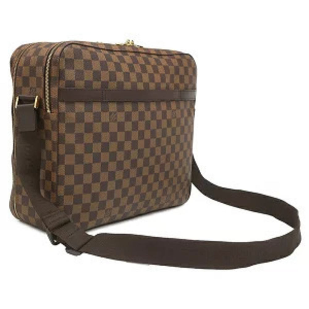 Louis Vuitton Bag Shoulder Brown Ebene Dorso Canvas Duro Damier Brown